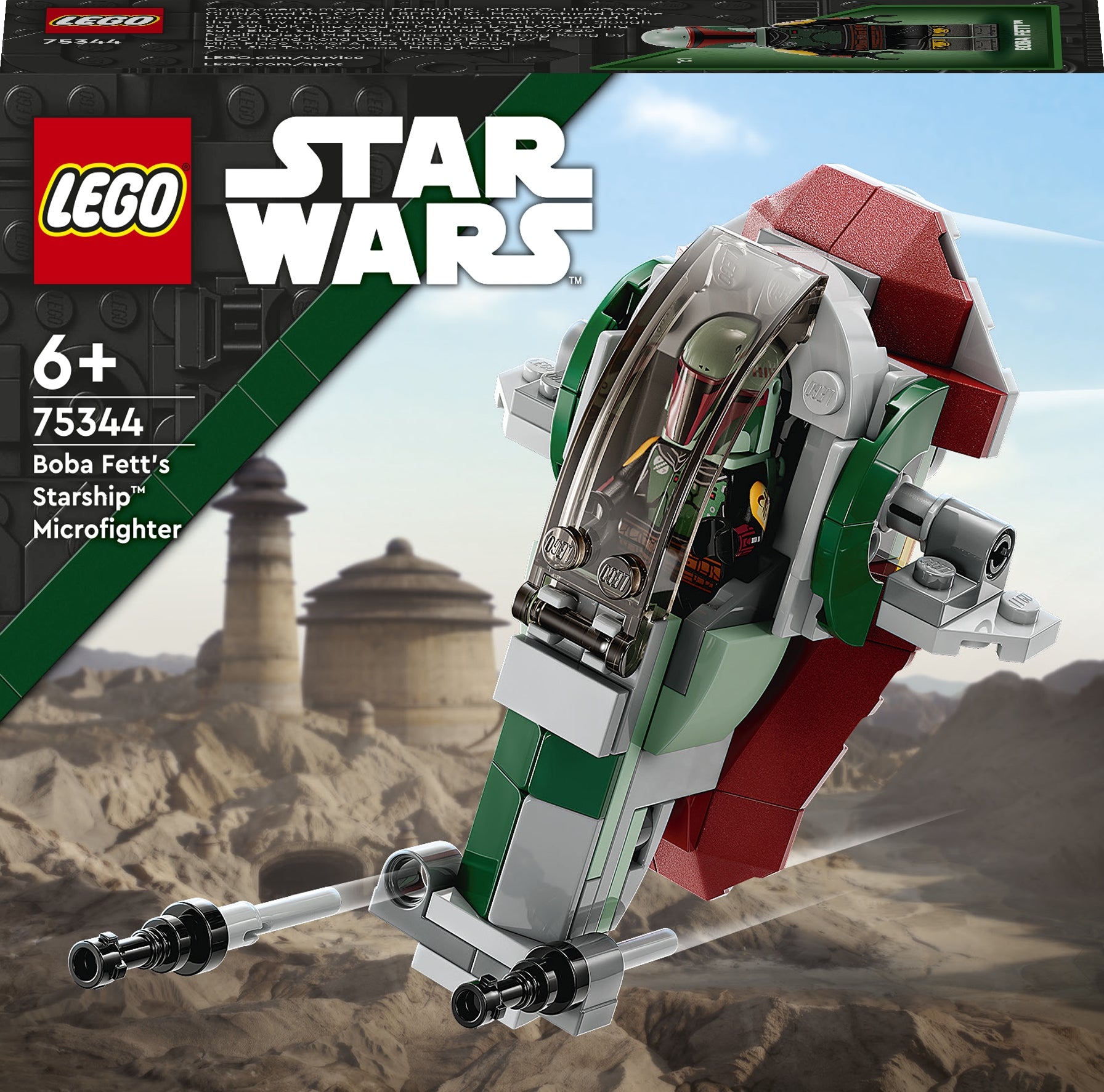 LEGO Star Wars 75344 Space Microfighter Boby Fett New