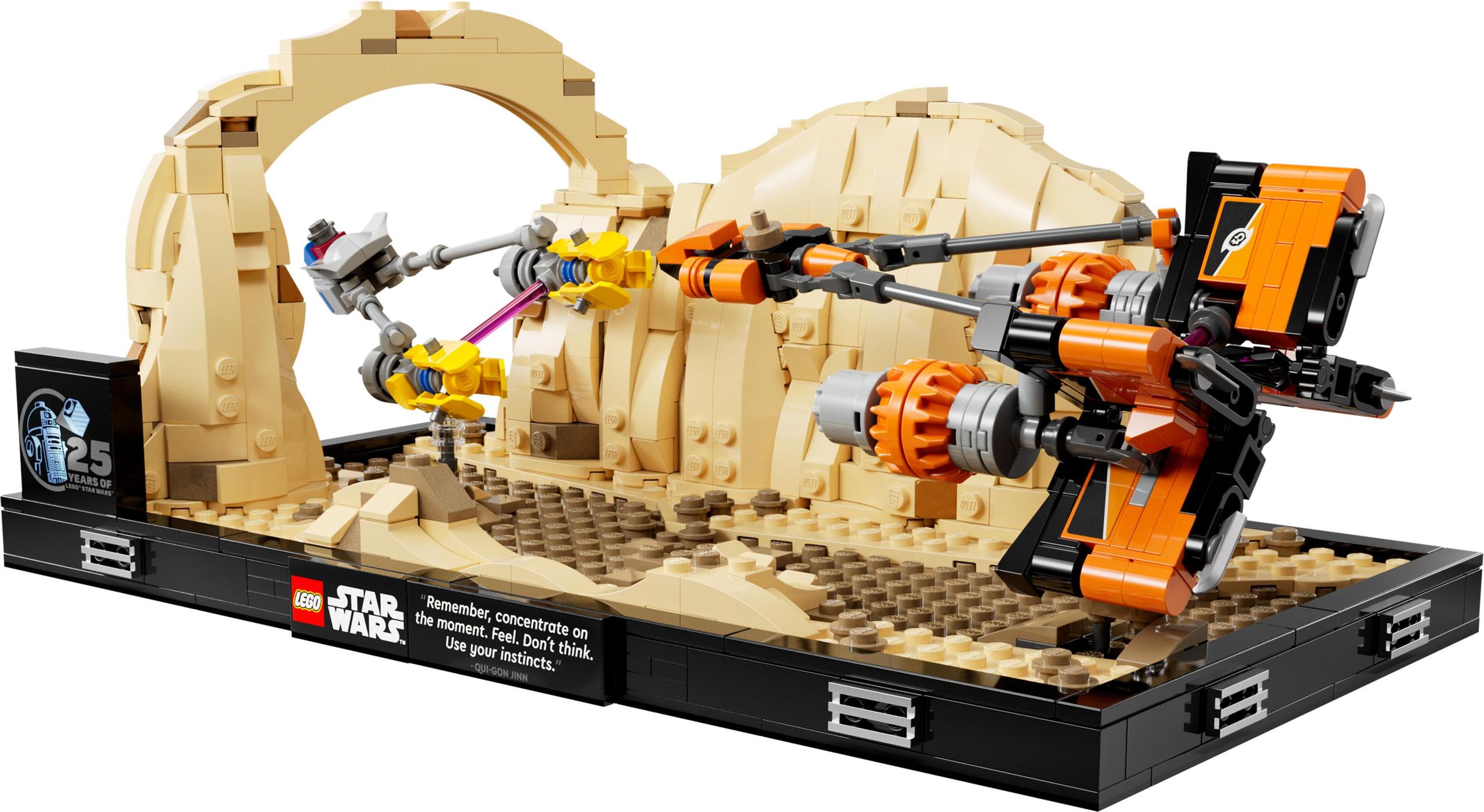 LEGO Star Wars 75380 Diorama: Race of racers in Mos Espa Packaging status original