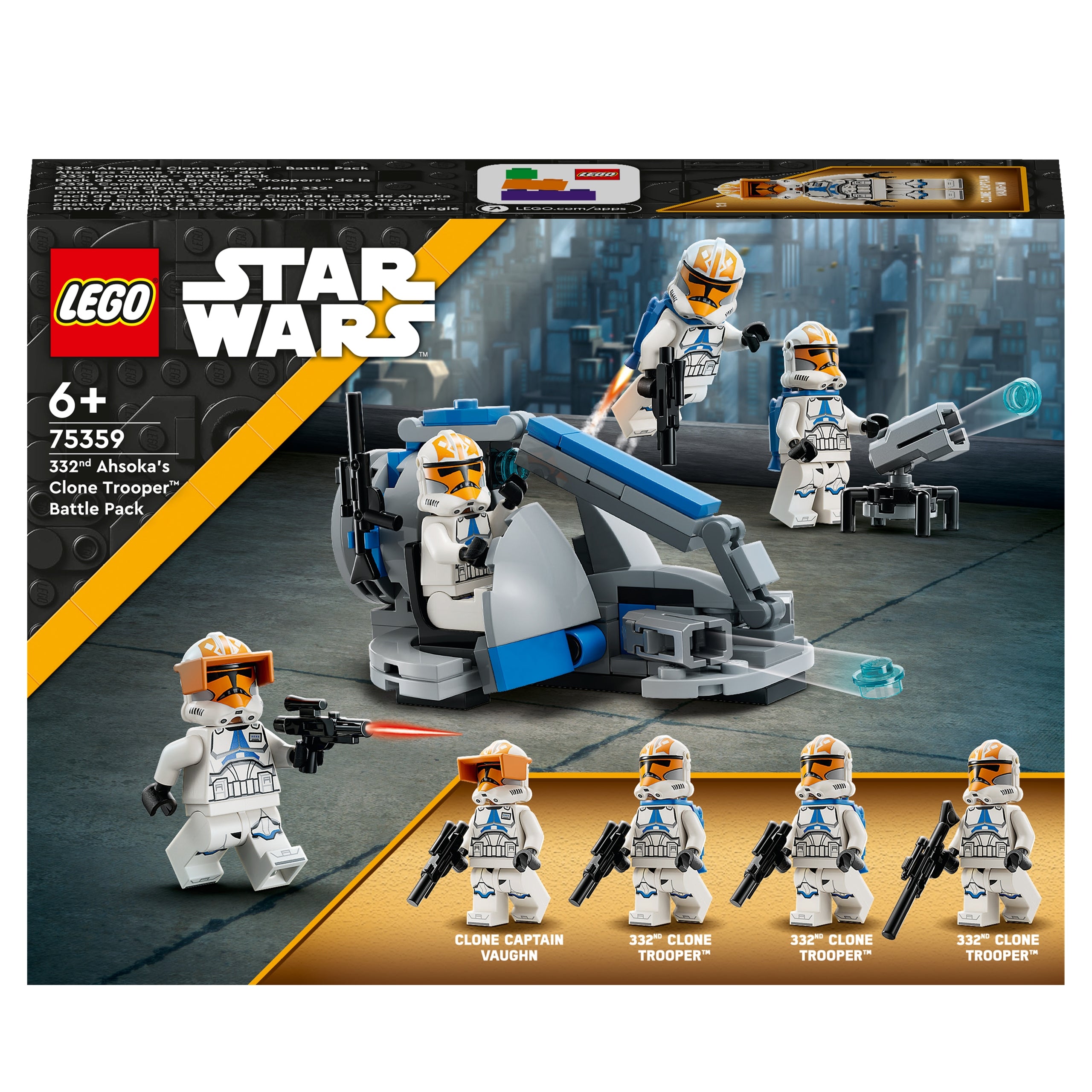 LEGO Star Wars Battle Set with 332th Ahsoka Clone Squad 75359 Product number 75359