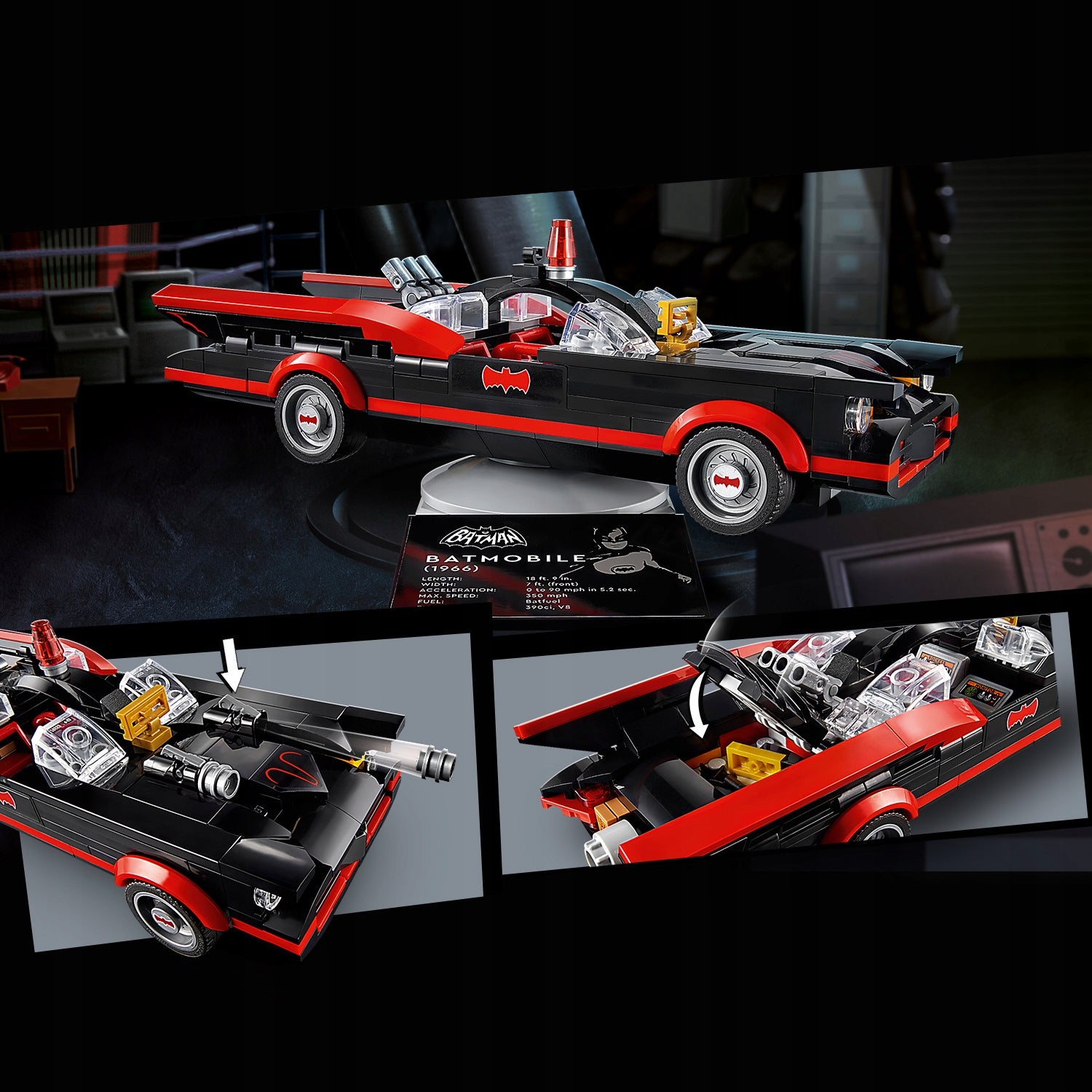 LEGO Super Heroes 76188 Classic Batmobile Product number 76188