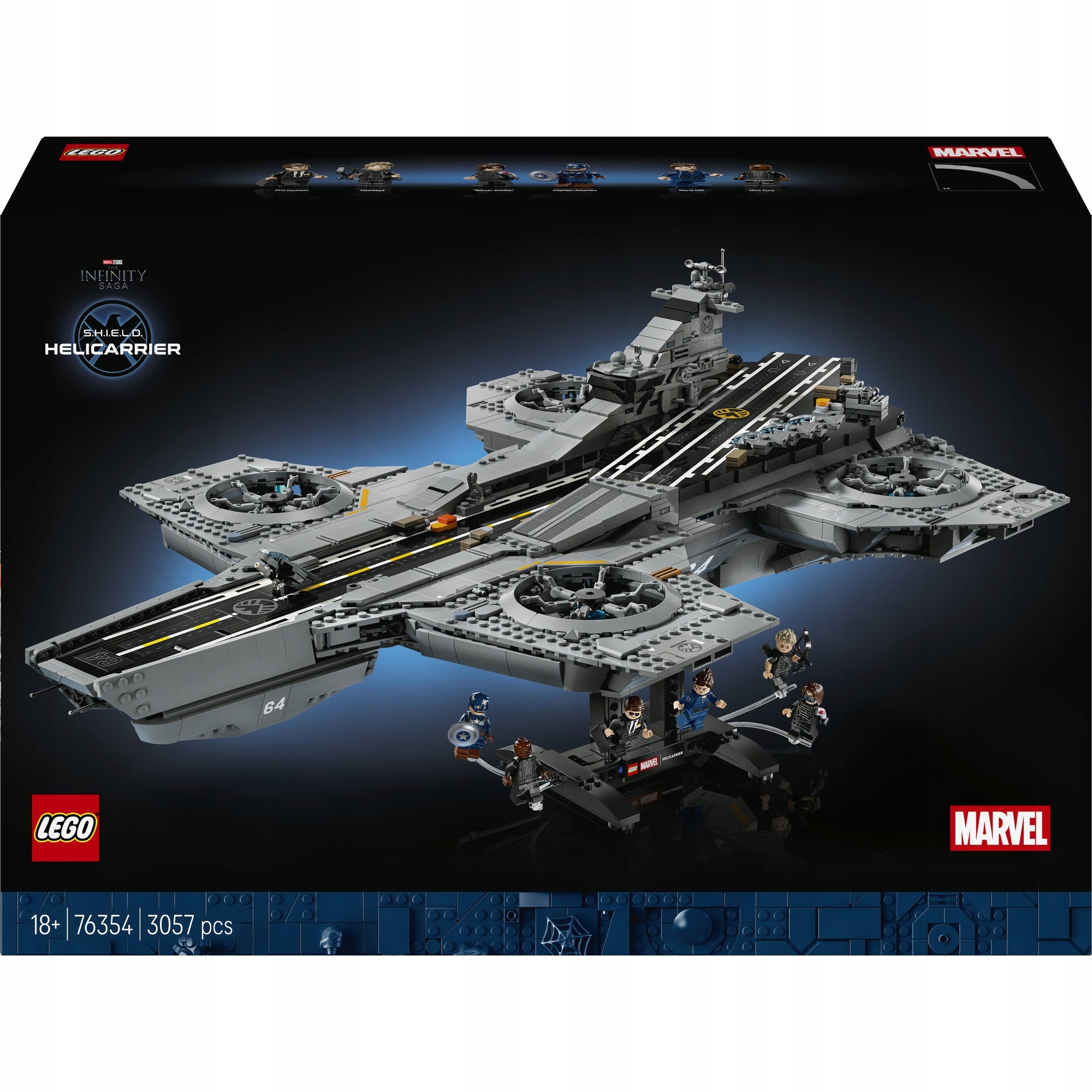 LEGO Super Heroes 76354 Aircraft Carrier S.A.R.C.Z.Y.