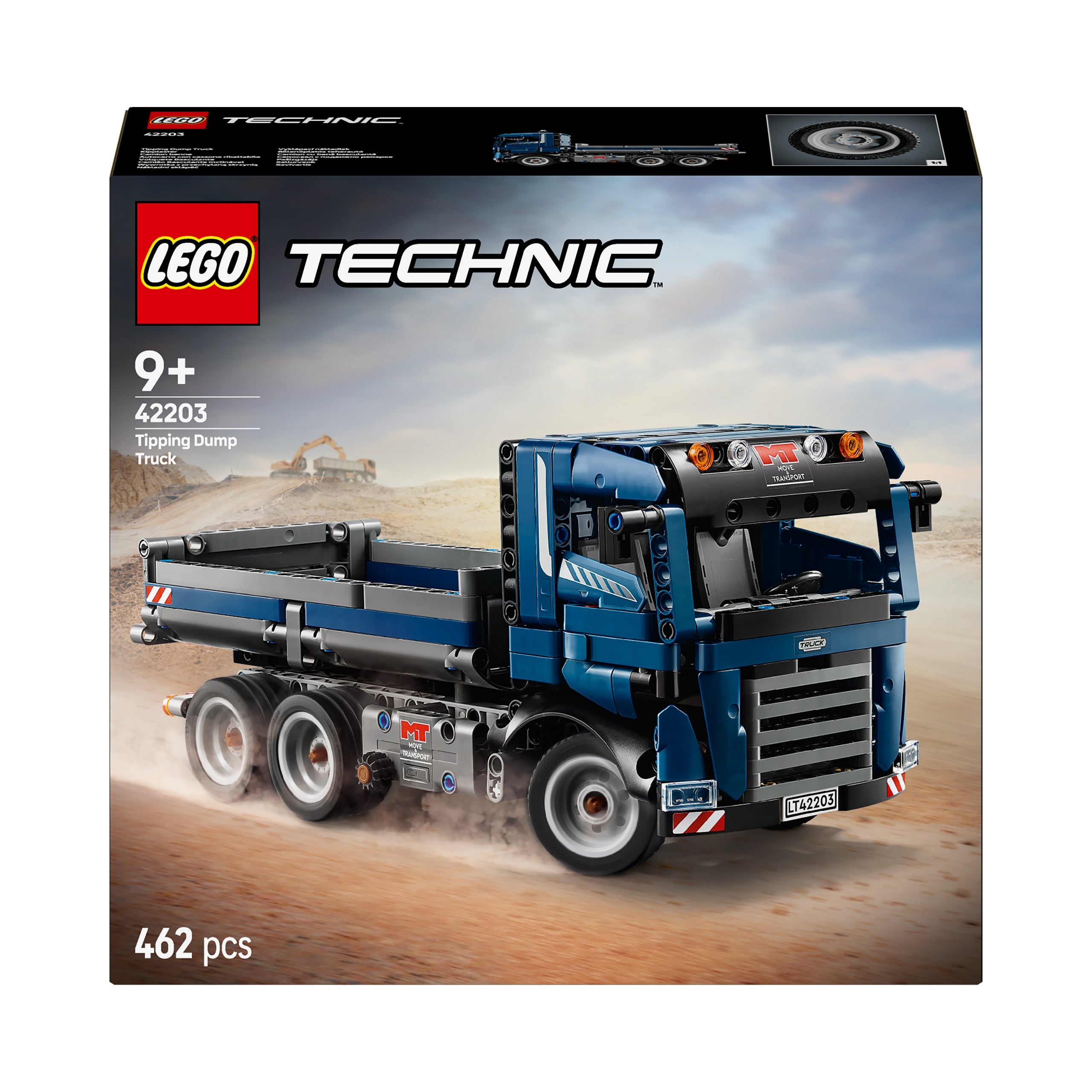 LEGO TECHNIC 42203 TIPPER WITH TILTING TRUCK BOX Packaging status original