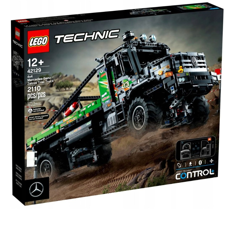 LEGO Technic 42129 Mercedes-Benz Zetros 4-wheel drive truck