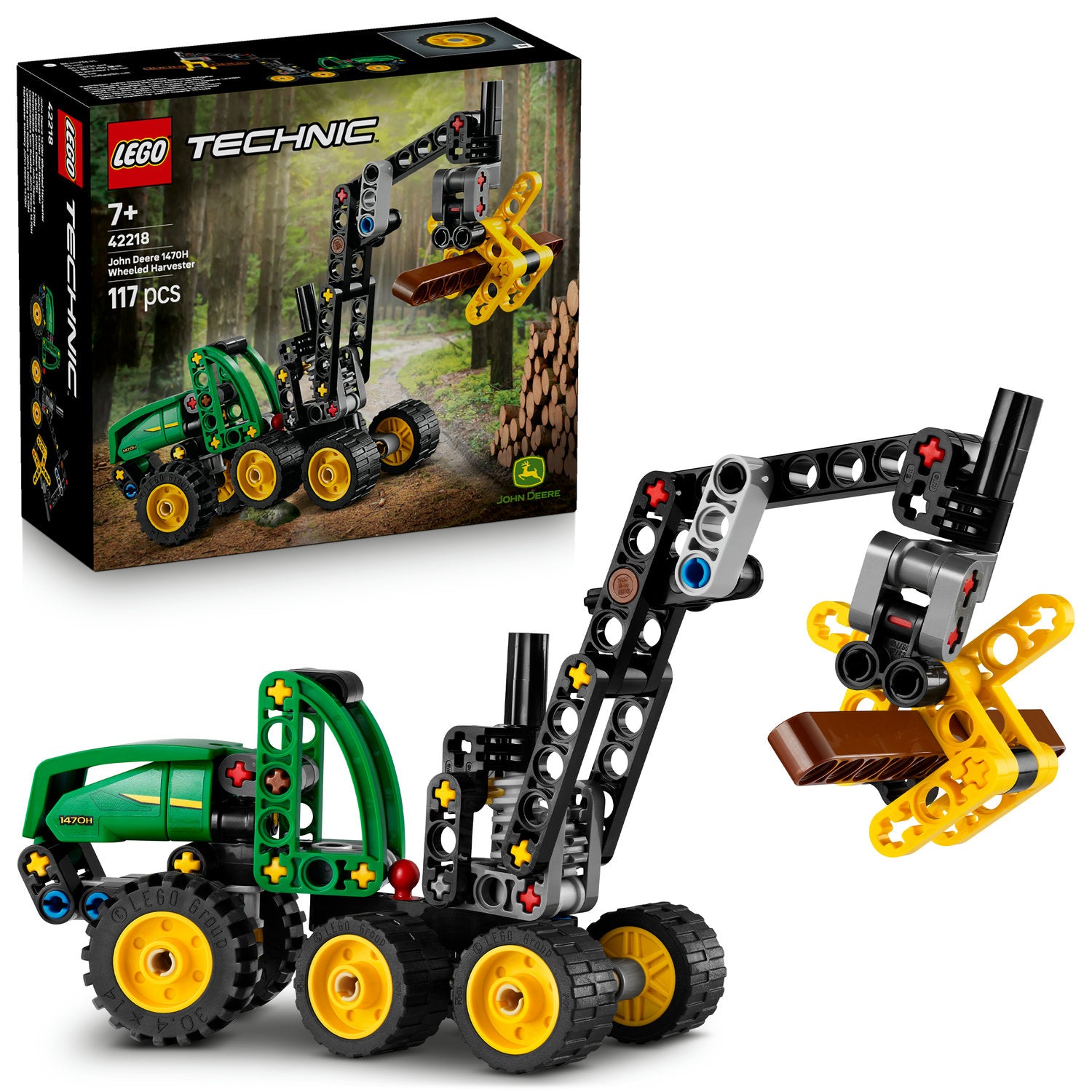 LEGO Technic 42218 WHEELED HARVESTER JOHN DEERE 1470H