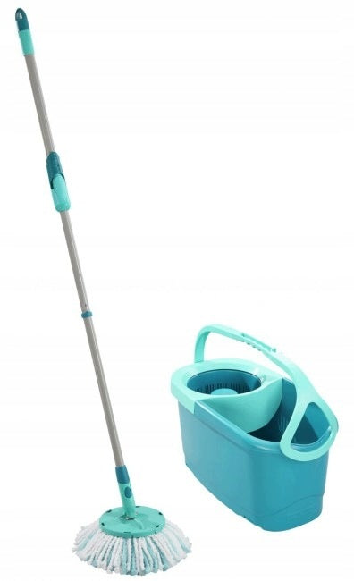 LEIFHEIT ROTARY MOP ROTARY STICK BUCKET 6L SET ROTATION DISC MOP ERGO