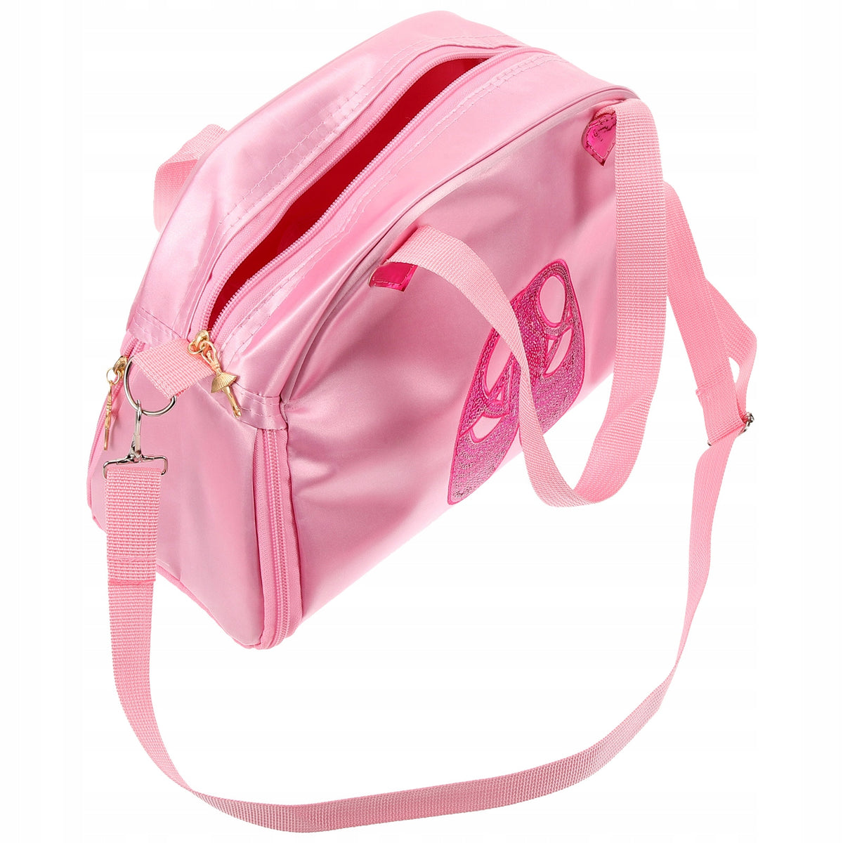 LEKKA TORBA BALETOWA NA RAMIĘ DLA DZIEWCZYNEK, RÓŻOWA Color pink
