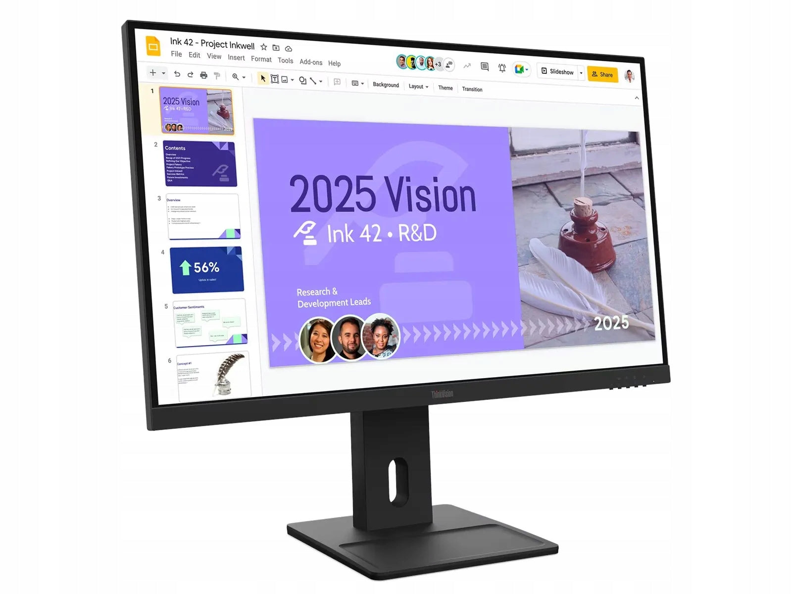 LENOVO ThinkVision E27Q-40 monitor 27 inch IPS QHD 100Hz 64BDGAT4EU Manufacturer code 64BDGAT4EU