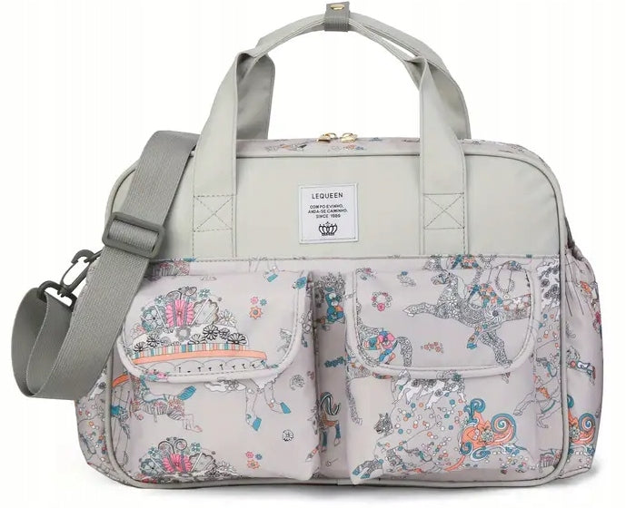 LEQUEEN BAG STROLLER ORGANIZER FOR MOM DAD HORSES UNICORN