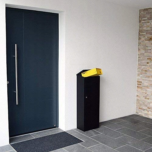 LETTER BOX PARCELS COURIER SHIPPING LARGE DROPPING STORAGE ANTHRACITE XXL Box type european mailbox slot
