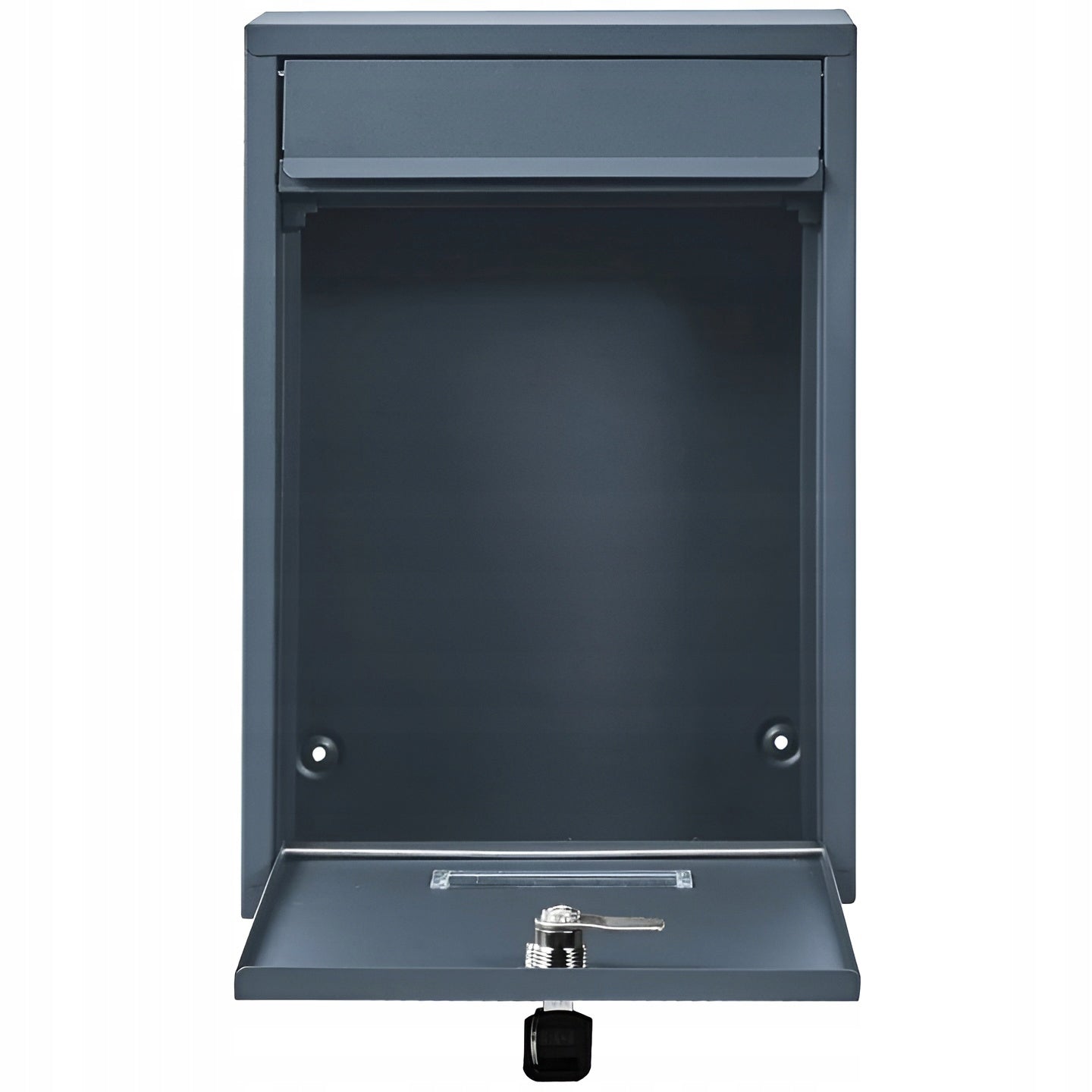 LETTERBOX MAILBOX FOR HOME STEEL LARGE ANTHRACITE Brand AlleZone