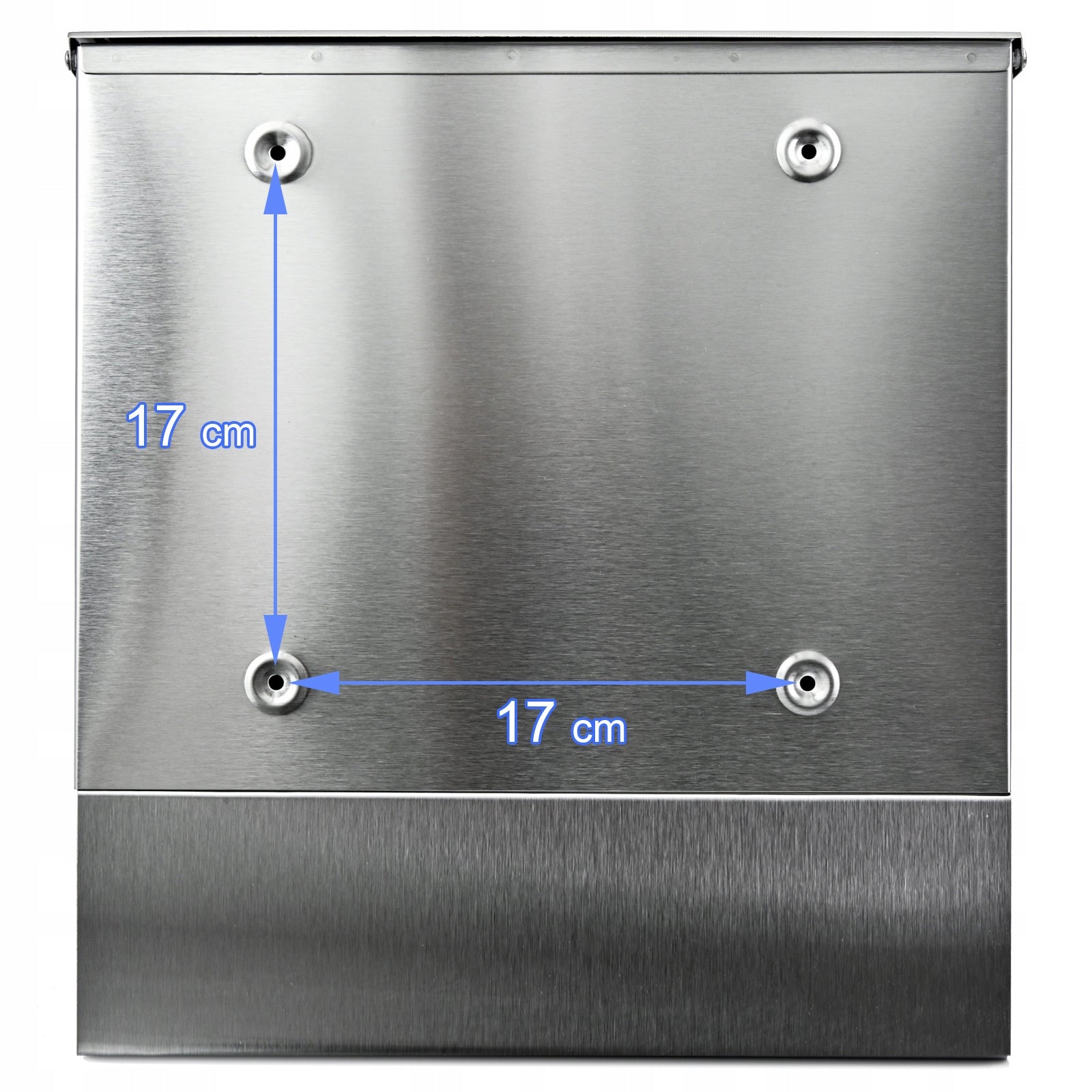 LETTERBOX stainless steel postal newspaper inox with newspaper QUALITY Manufacturer code SN3670