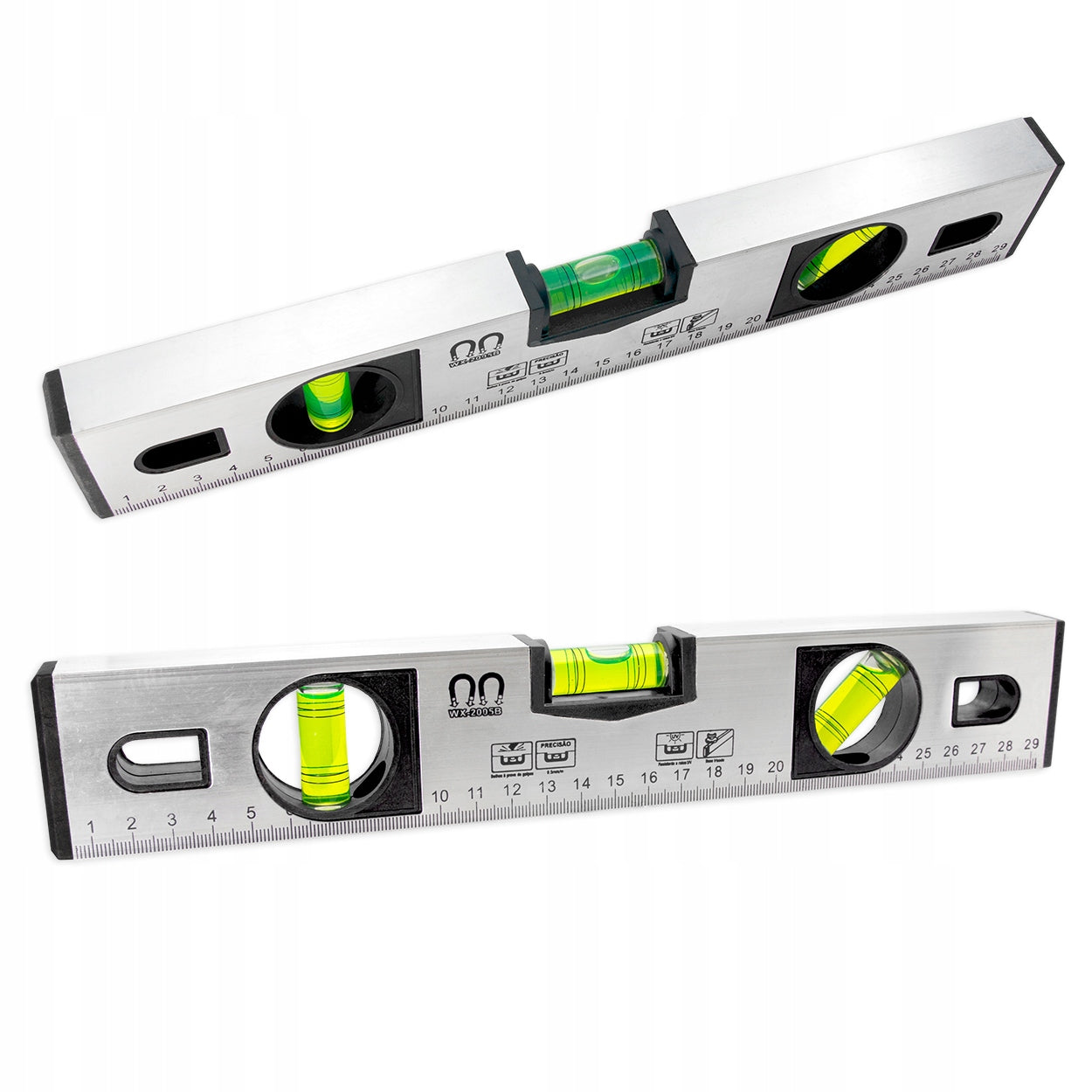 LEVEL 50CM 500MM ALUMINIUM WITH MAGNET DIMENSIONS 3 LIBELS