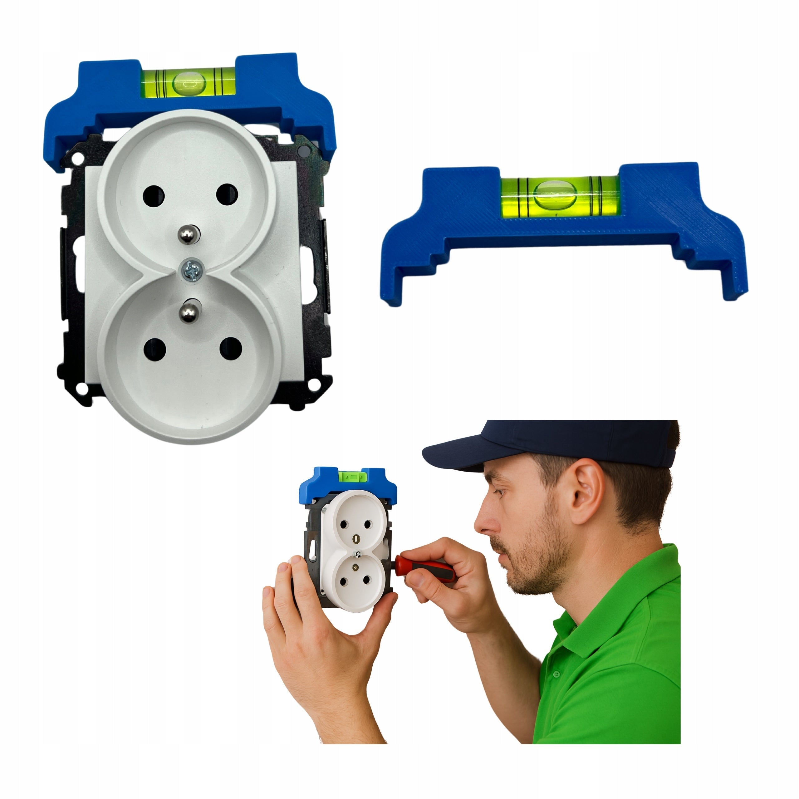 LEVEL FOR ELECTRICIANS SIMON 45 55 SOCKET LEVELING TOOL