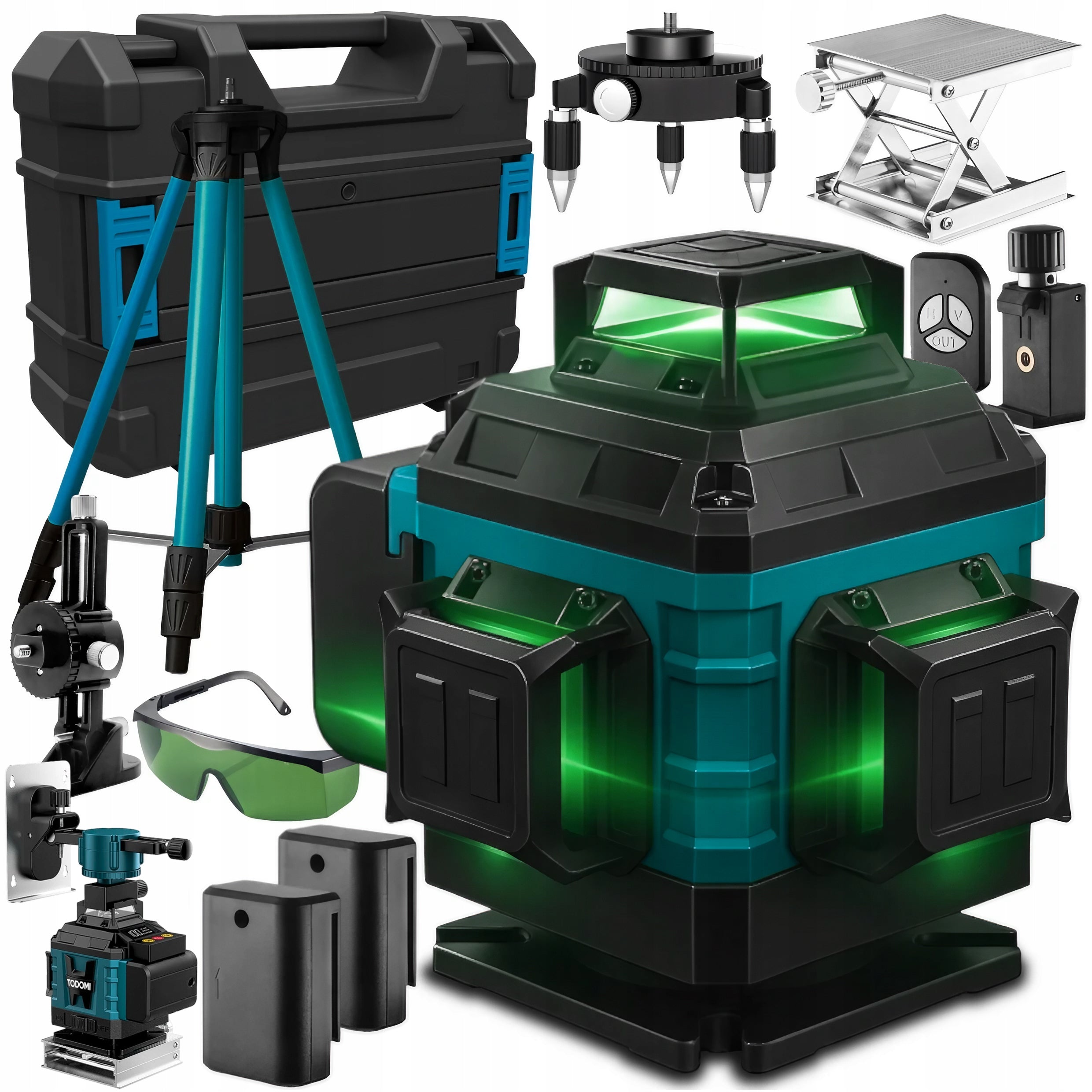 LEVEL LASER LEVEL 4D 16 LINE CROSS LASER 360 SET TRIPOD