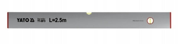 LEVEL MASONRY PATCH 2 LIBELS 2,5m 250cm YATO YT-3073 Brand Yato