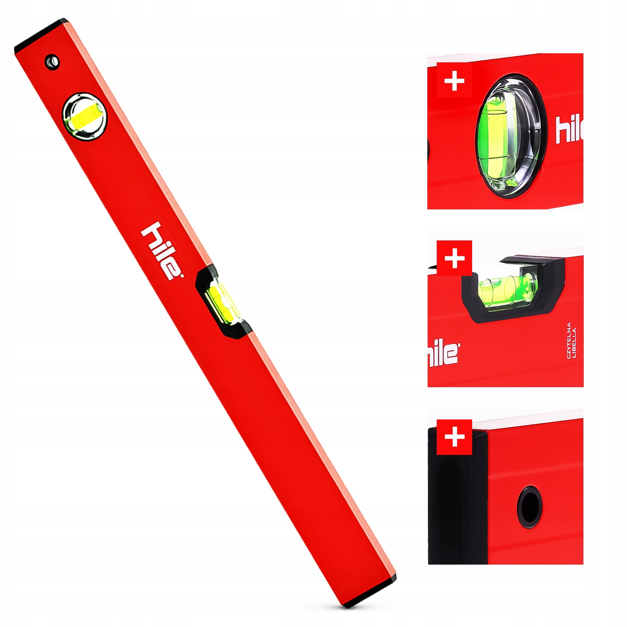 LEVELS Pro Hile SET OF 5 pcs 40/60/80/100/120 cm ALUMINIUM Levels Brand Hile