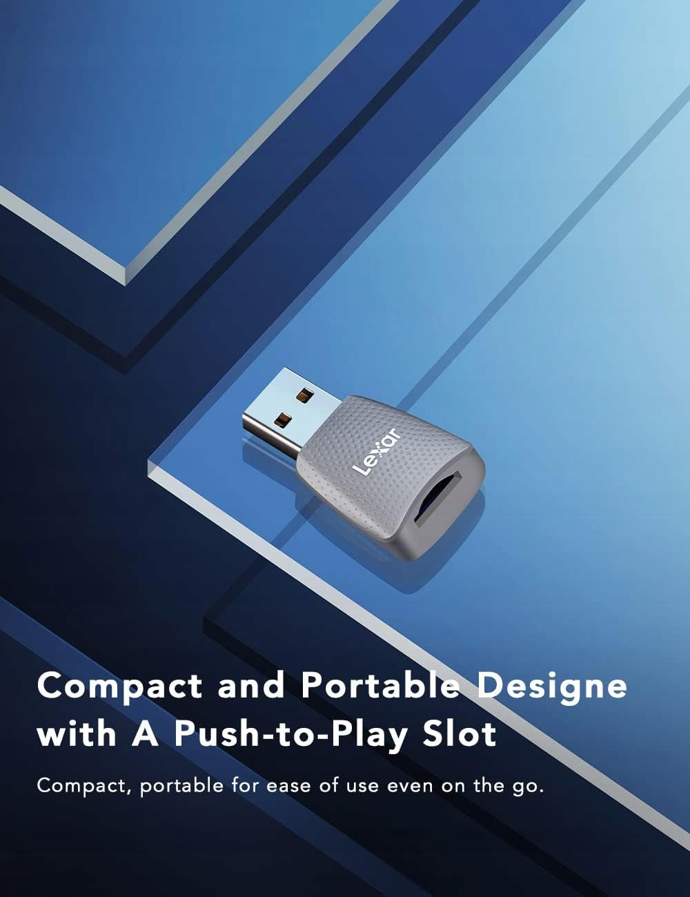 LEXAR CARDREADER microSD MEMORY CARD READER Manufacturer Lexar