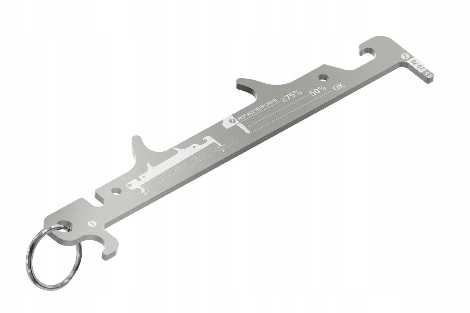 LEZYNE CHAIN GAUGE FOR MEASURING CHAIN WEAR Brand Lezyne