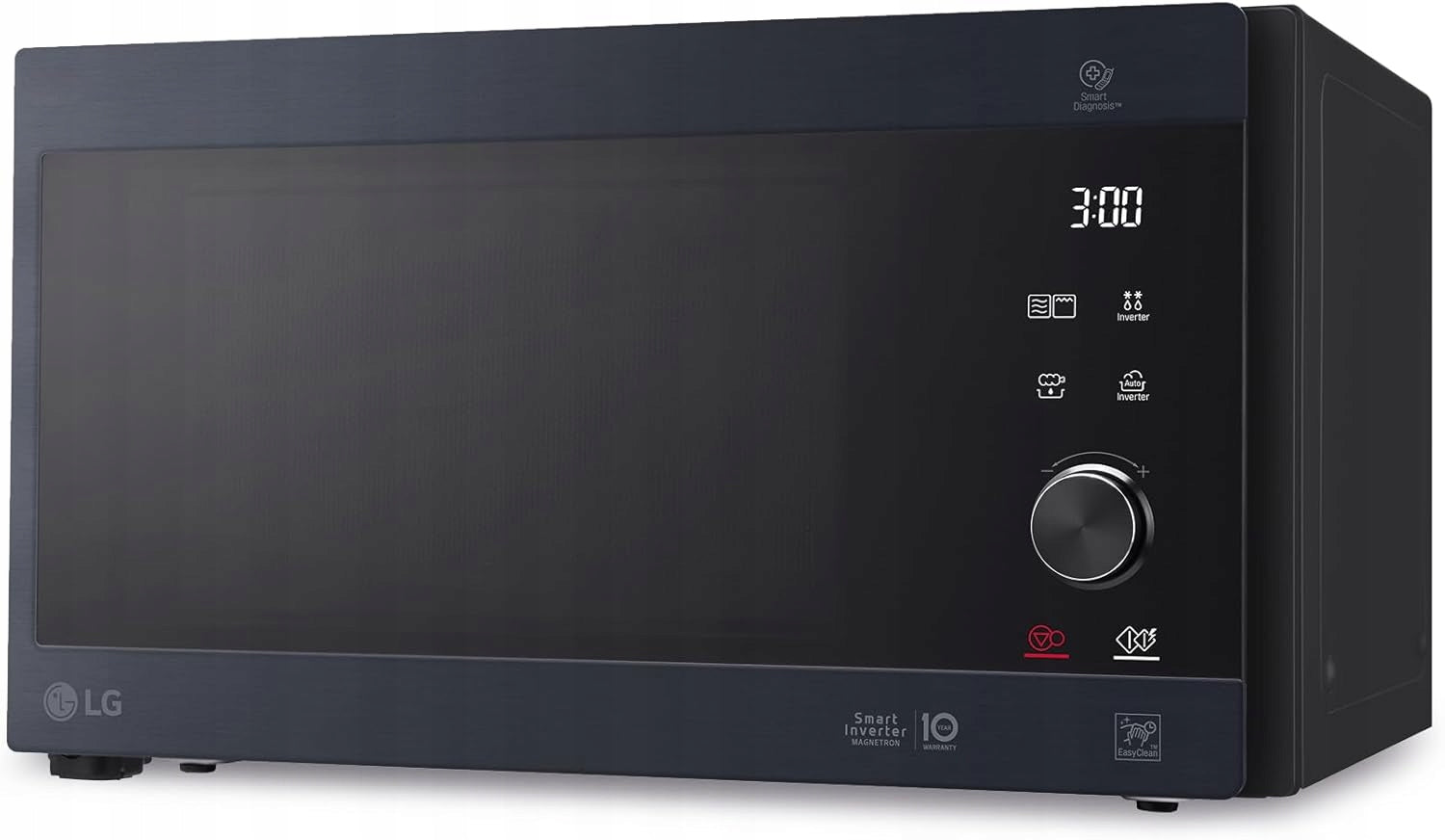 LG Microwave Grill MH6565CPW 1000W Smart Inverter 25L matt black