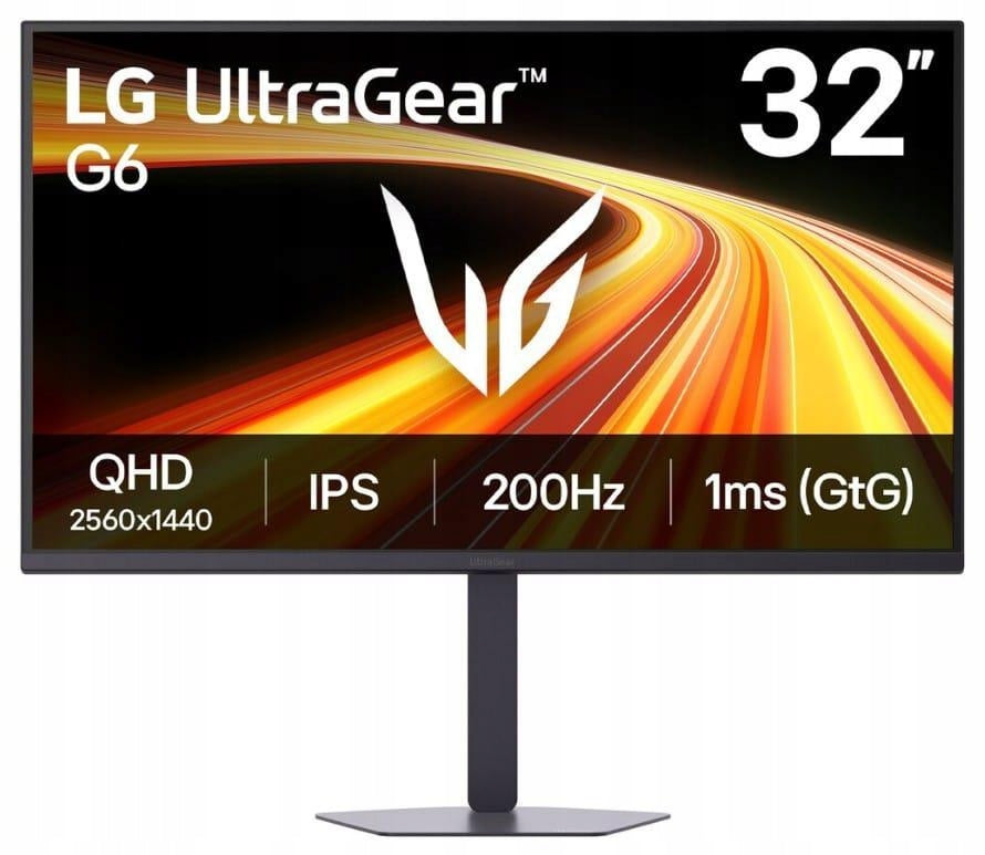 LG UltraGear 32G620B-B - 31.5" QHD 200Hz IPS Monitor | HDR10, Pivot