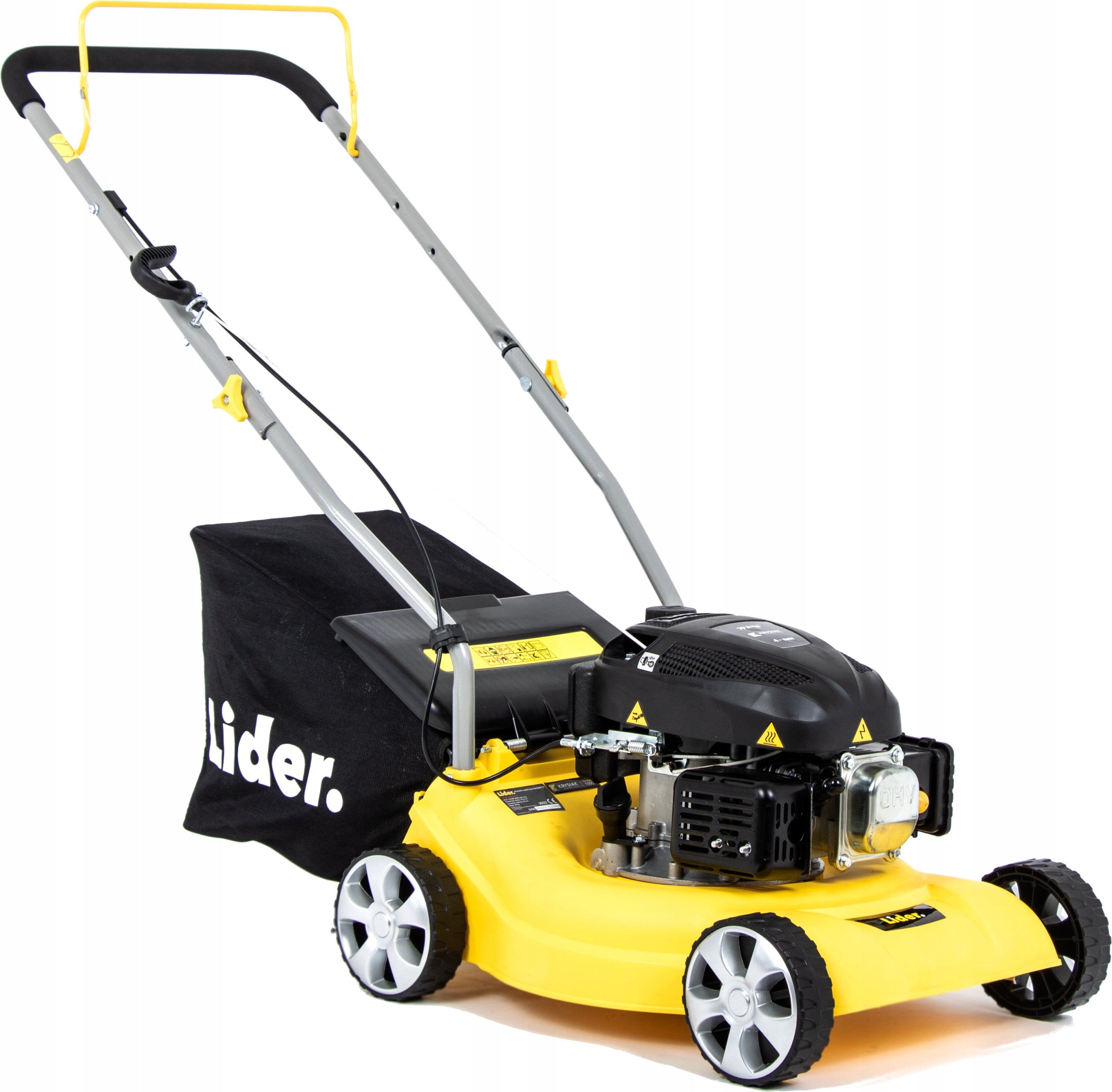 LIDER STRONG LIGHTWEIGHT DIESEL MOWER 4KM GRASS BASKET 41cm WITHOUT PUSH DRIVE Brand Lider