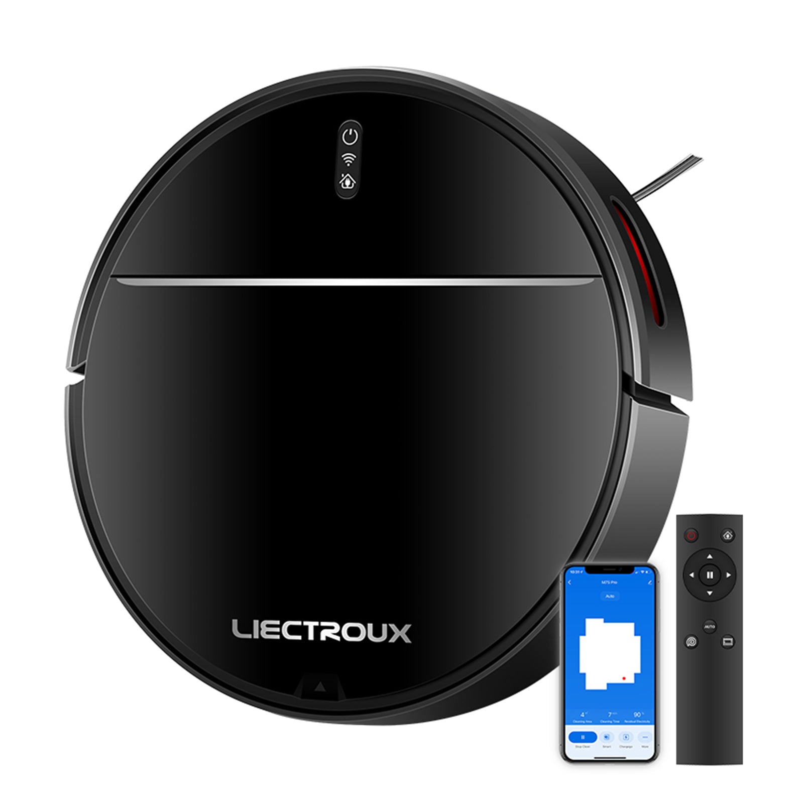 LIECTROUX M7S Pro Vacuum Cleaner Cleaning Robots 4400mAh 110min