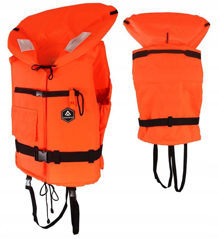 LIFE JACKET AQUARIUS LIFE VEST r. M 50-60KG 100N CE ISO PRS CERTIFICATE