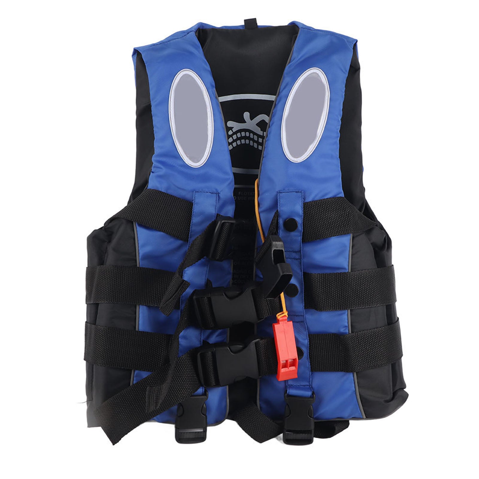 LIFE JACKET FOR LEARNING TO SWIM FOR CHILDREN WITH WHISTLE BLUE S