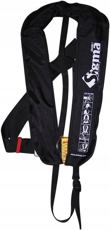 LIFE JACKET PNEUMATIC AUTOMATIC LALIZAS SIGMA 170N 72081 Model SIGMA