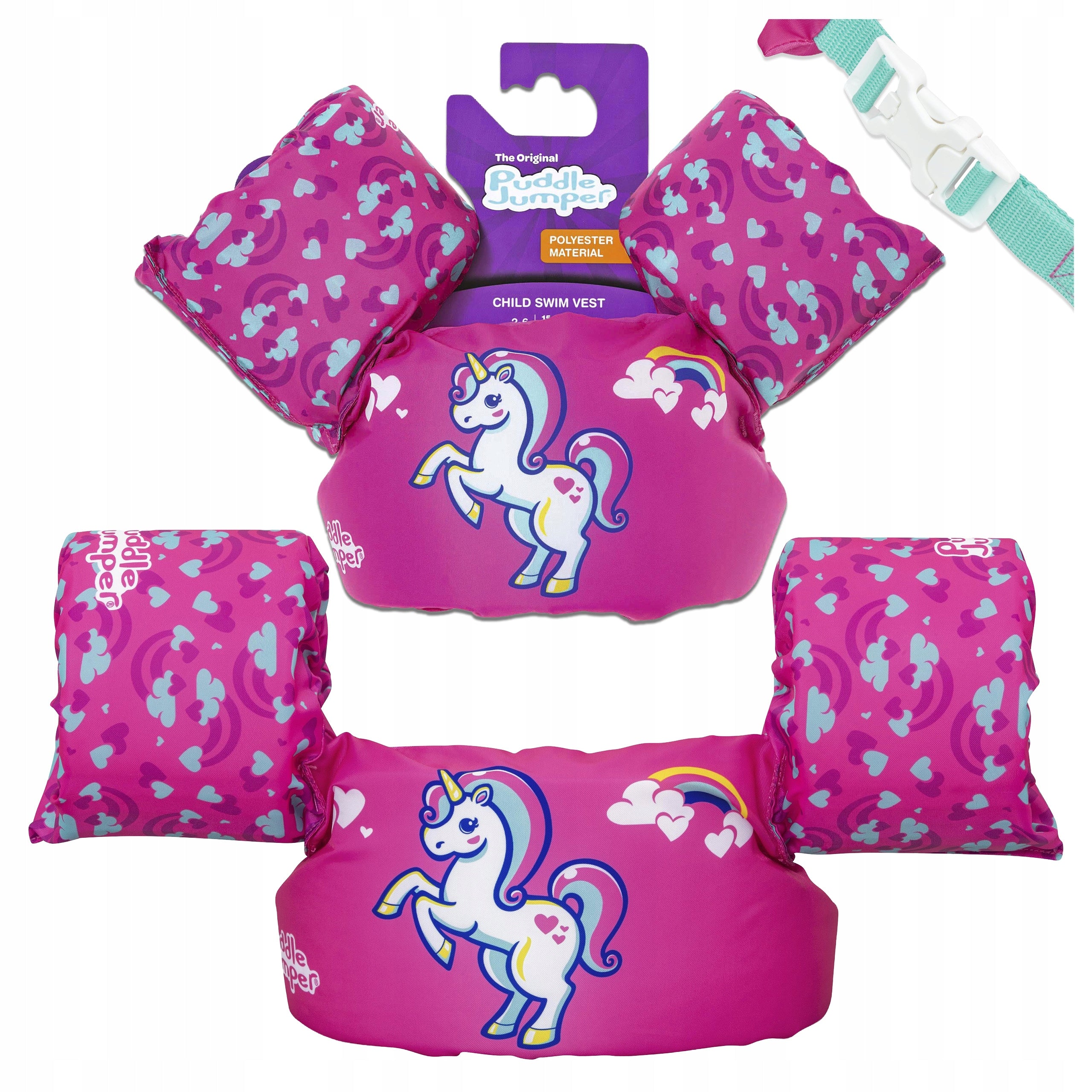 LIFE VEST CHILDREN'S SWIMMING LESSONS BESTWAY 9012H VEST WITH SLEEVES 2+