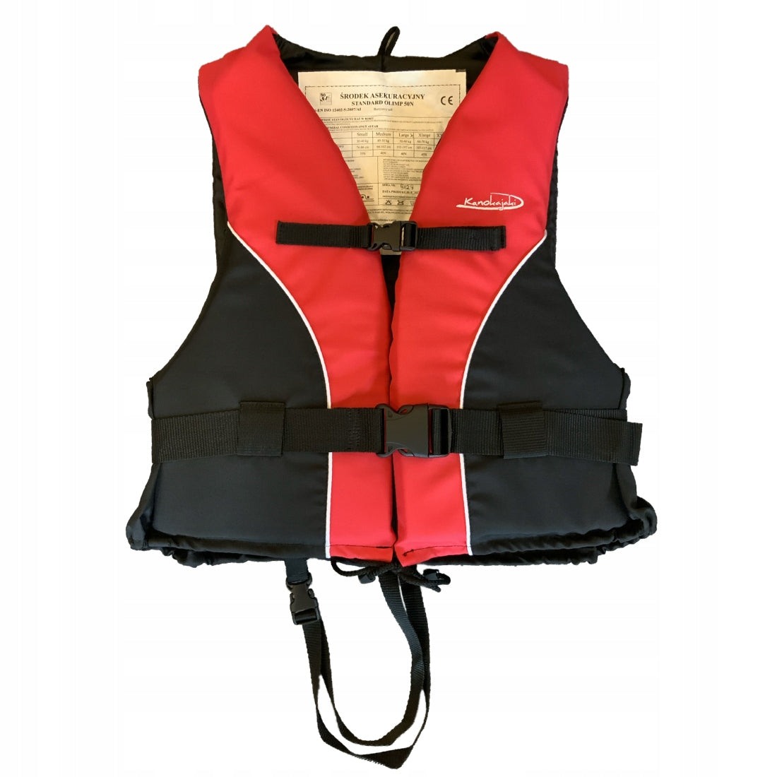 LIFE VEST SAFETY VEST FOR WATER KAYAK BOAT SUP XL 60-70kg