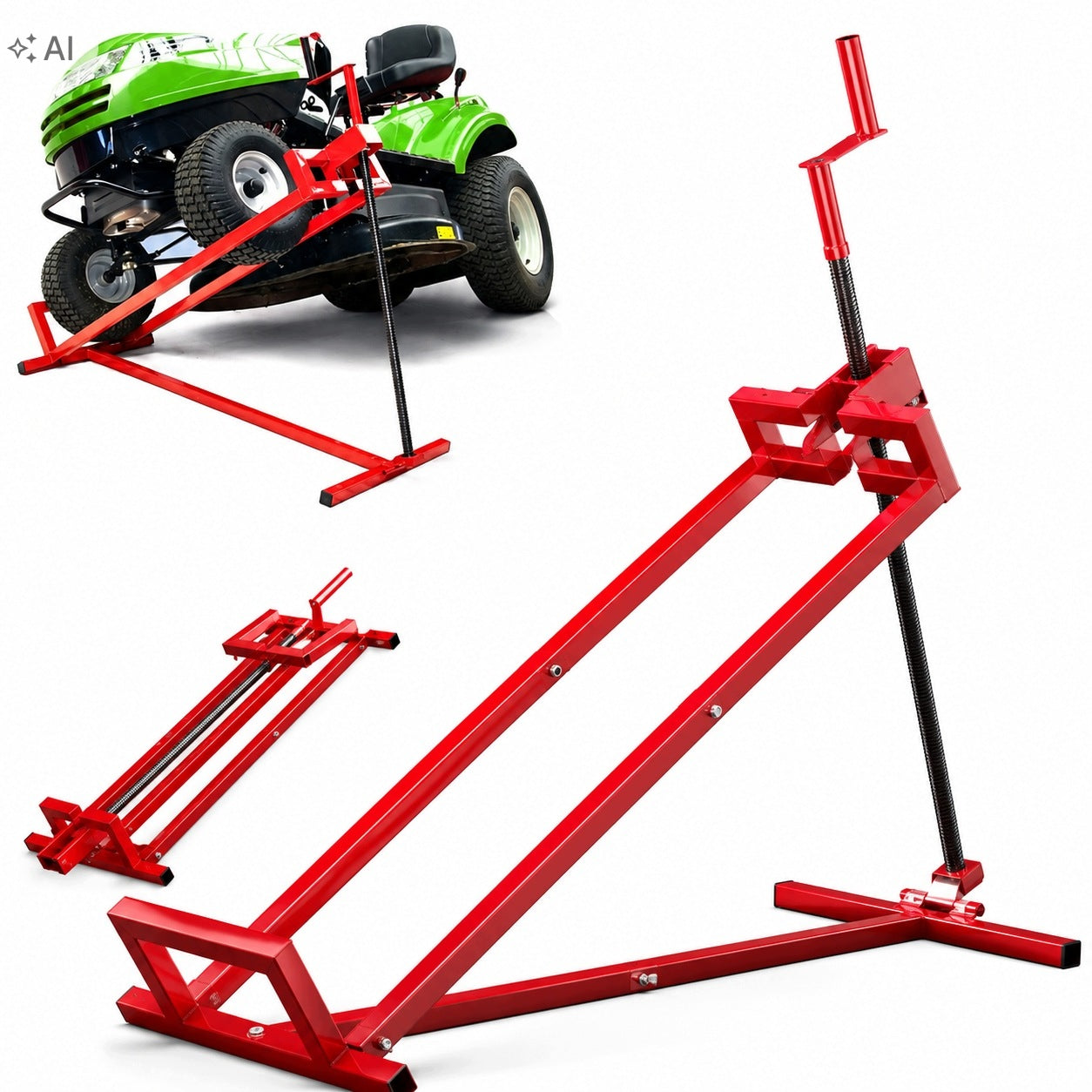 LIFT FOR TRACTOR MOWER QUADA ATV SERVICE JACK 400KG SET