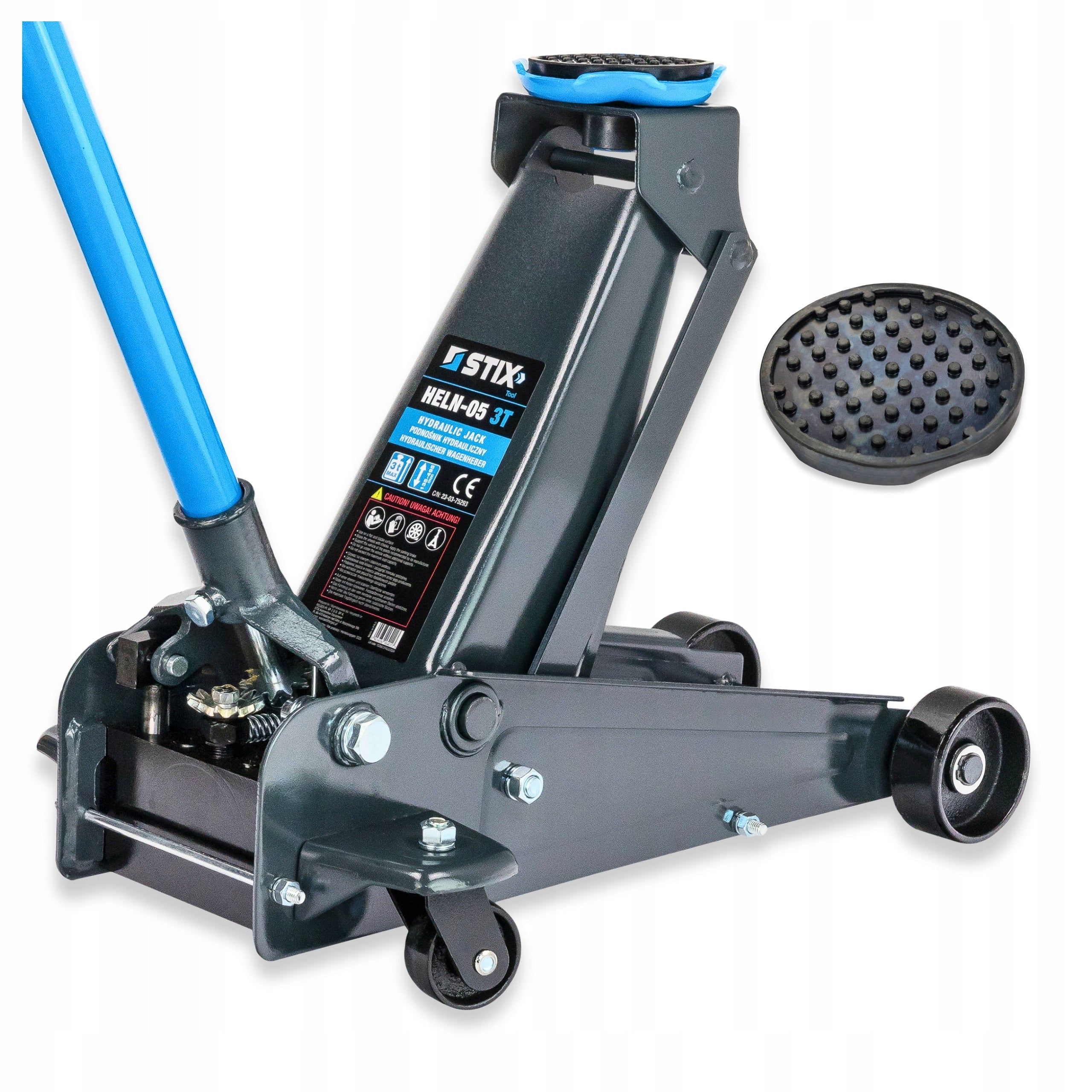 LIFT FROG HYDRAULIC JACK CAR 3T 130-480MM HELN-05 STIX