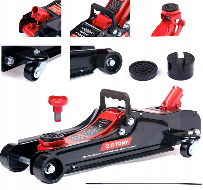 LIFT LOW PROFILE FROG 2,5T 2X RUBBER UP JACK HIGH BUS AUTO