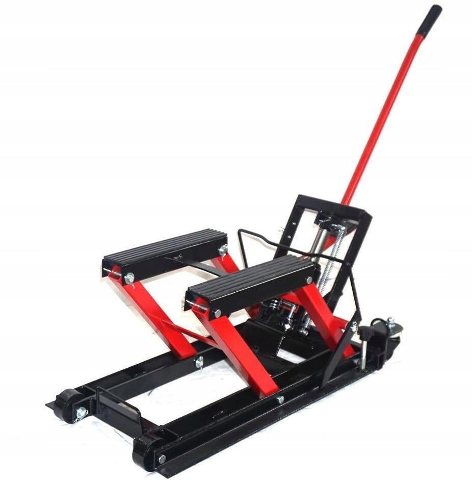 LIFT MOTORCYCLE RACK QUAD ATV ENGINE 680 KG REINFORCED HYDRAULIC