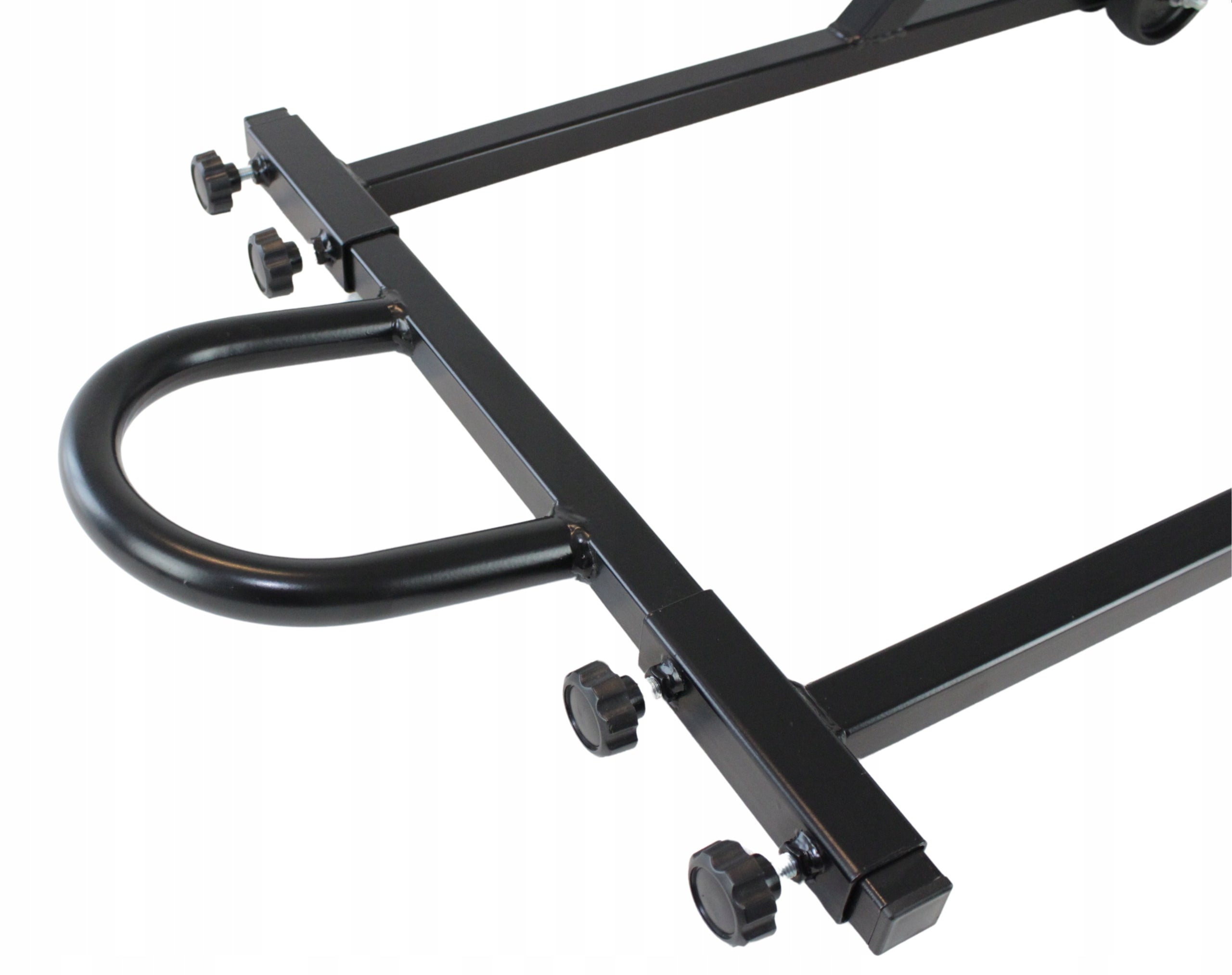 LIFT MOTORCYCLE STAND FRONT MOTORCYCLE RIDING MOTORCYCLE FRONT BLACK Manufacturer code STOJAK PODNOŚNIK MOTOCYKLOWY NA PRZEDNIE KOŁO