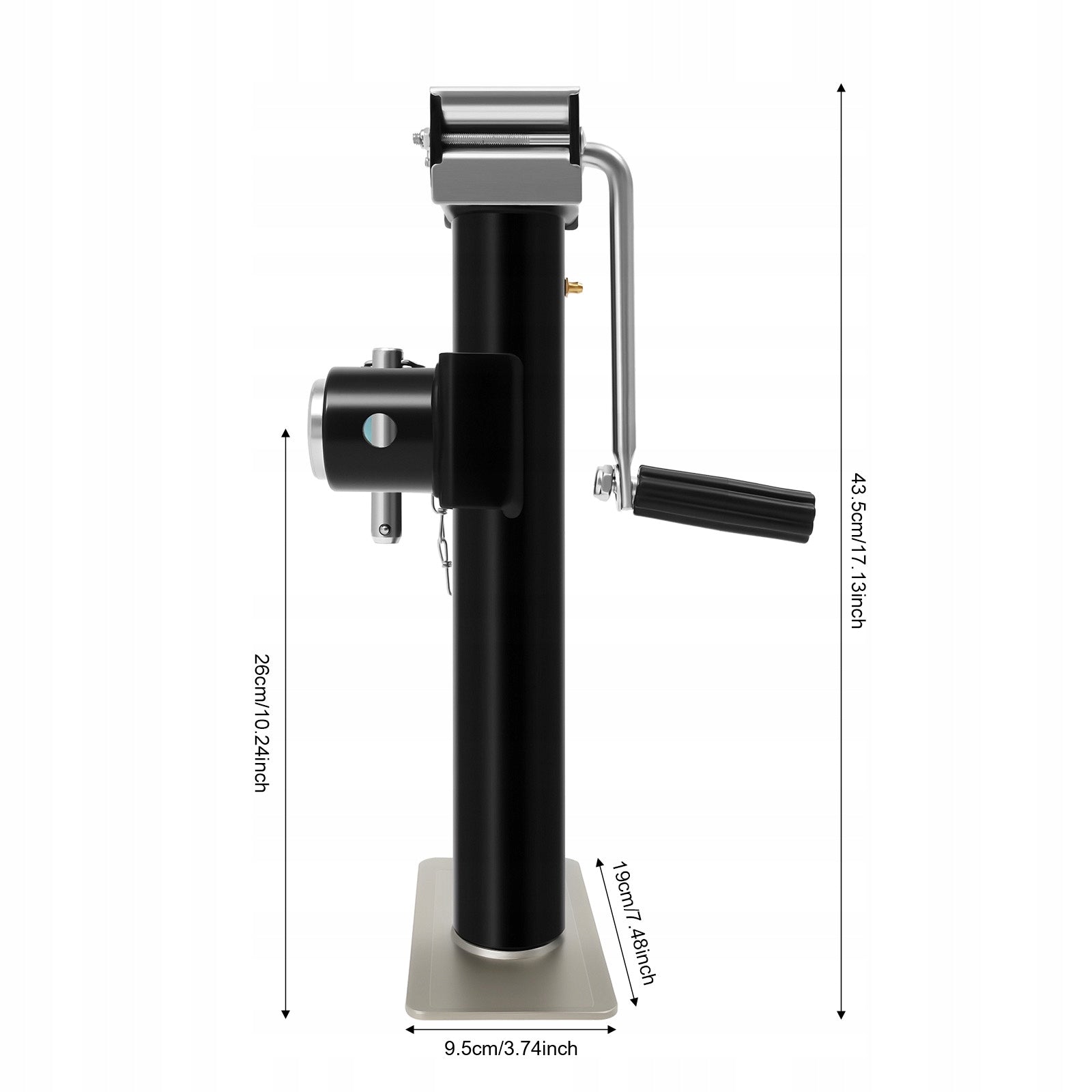 LIFTING JACK HAND-CRANKED 1T LOAD HEAVY DUTY LIFTING JACK MANUAL 26CM Brand no brand