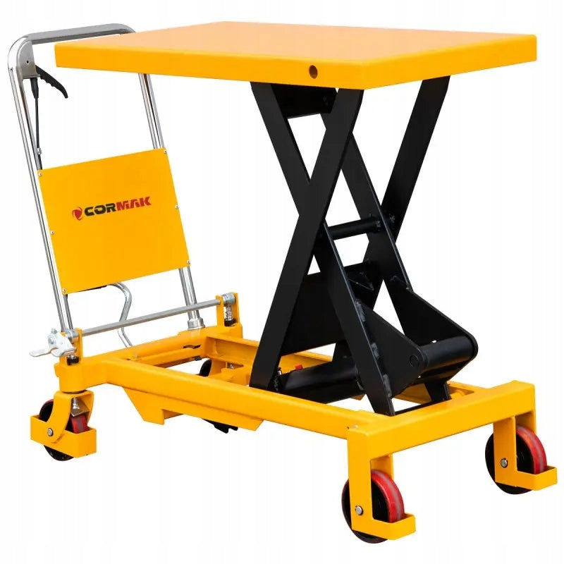 LIFTING TABLE SCISSOR TROLLEY CORMAK TA100 LIFTING CAPACITY 1000KG TO 1000MM Manufacturer code STÓŁ PODNOŚNIKOWY TA100