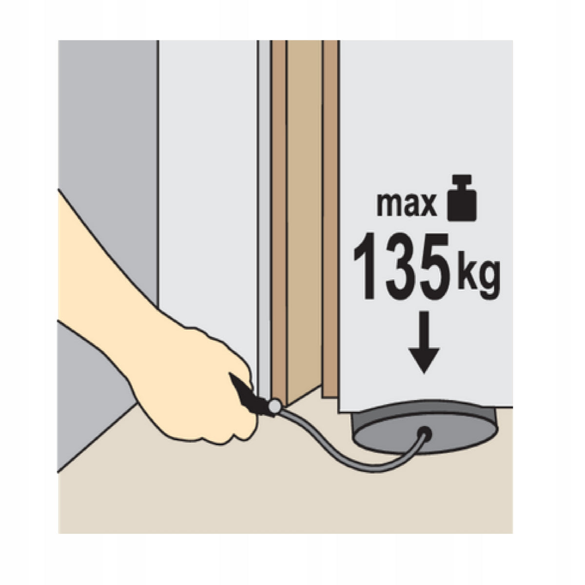 LIFTS DOOR CUSHIONS FOR LIFTING FURNITURE MAX 135KG EXPANSION CUSHIONS Brand no brand