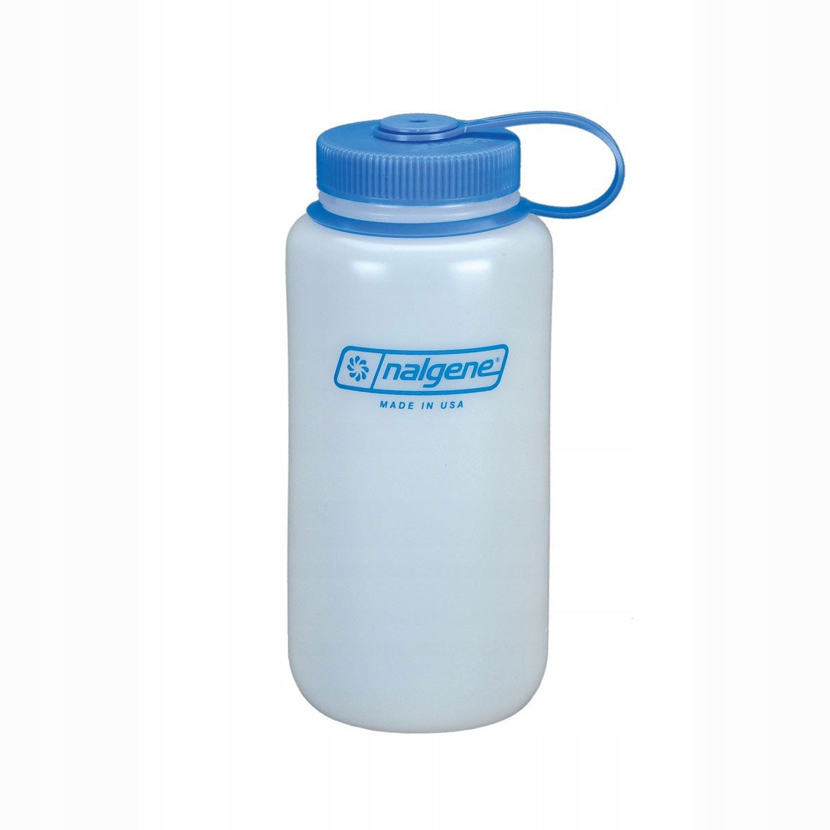 LIGHT BOTTLE WATER BOTTLE NALGENE USA WM 1L 1000ml HDPE WHITE