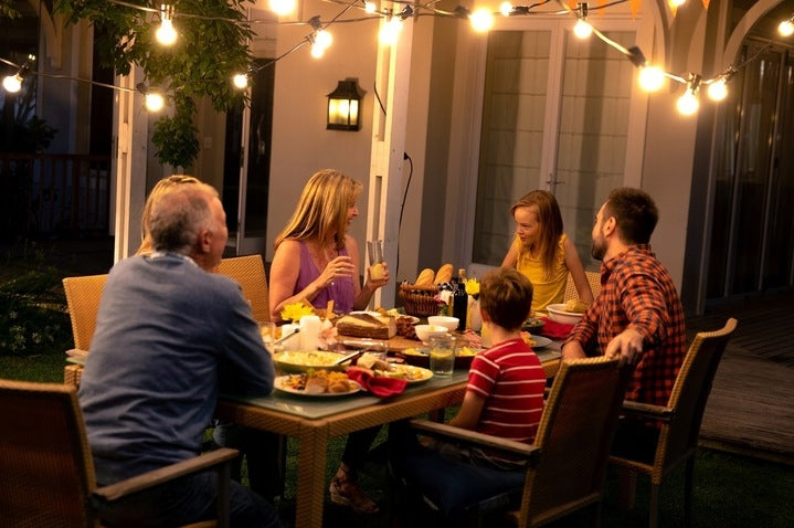 LIGHT GARLAND Garden lamps for the garden 20m METERS 20 LED Manufacturer code Girlanda ogrodowa 20m
