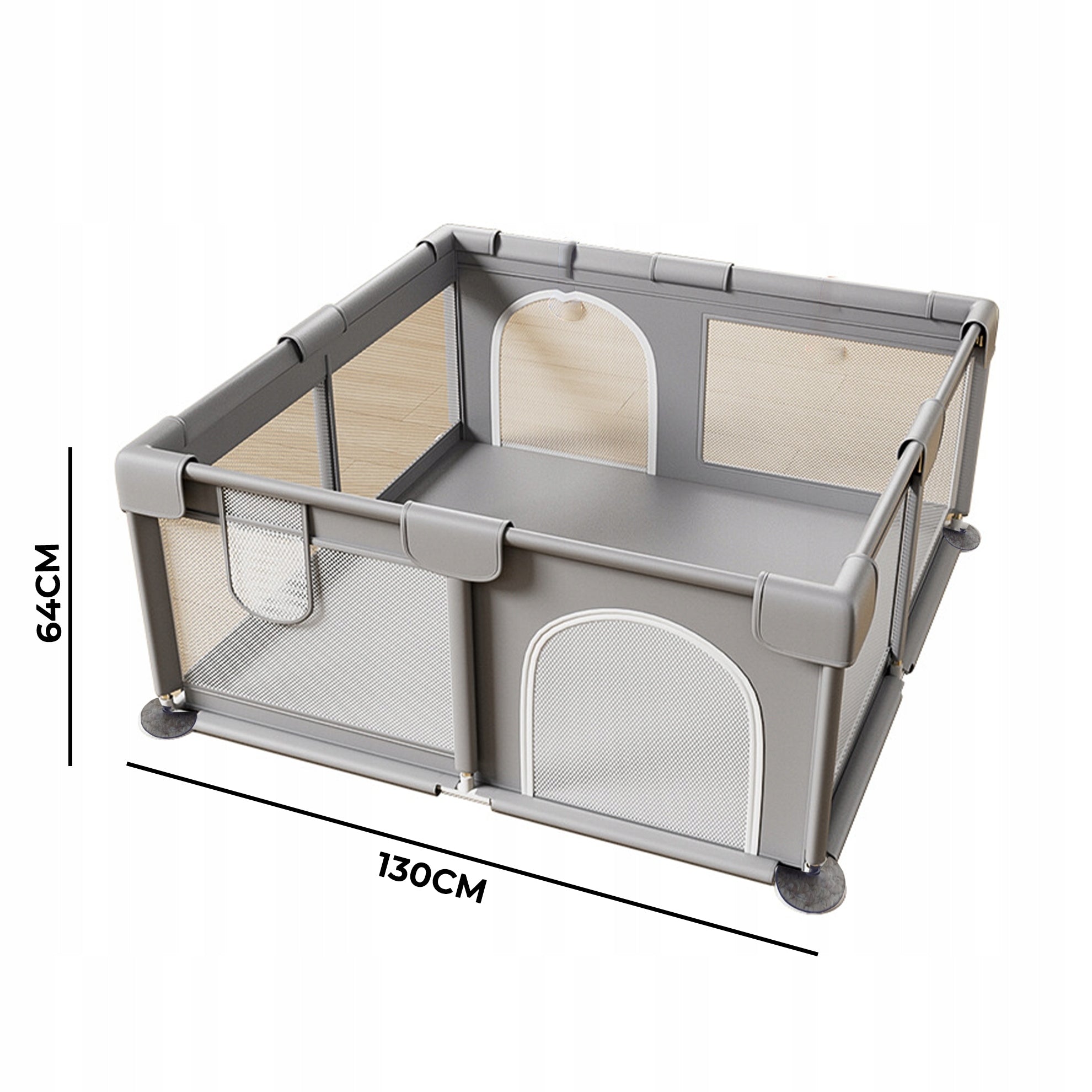 LIGHT PLAYPEN FOR ANIMALS CAT RABBIT 130cm LARGE CORRAL CATWALK CAGE Product width 130 cm