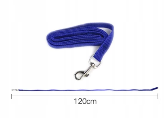 LIGHT RED HARNESS FOR SMALL CAT DOG + LEASH 120CM SIZE M Trade name czerwone szelki