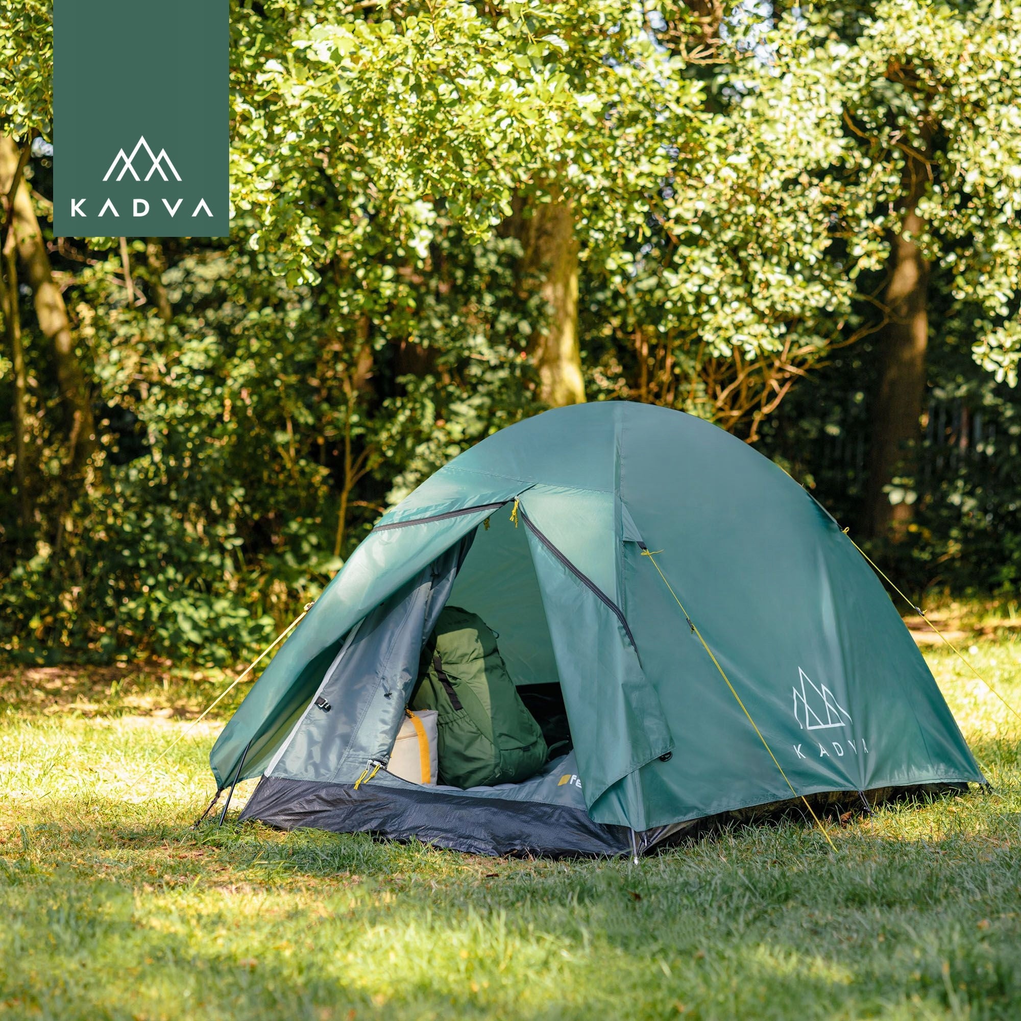 LIGHT SMALL TWO-PERSON CAMPING TENT KADVA FESTA 2 TOURIST 2,3KG Kind not specified