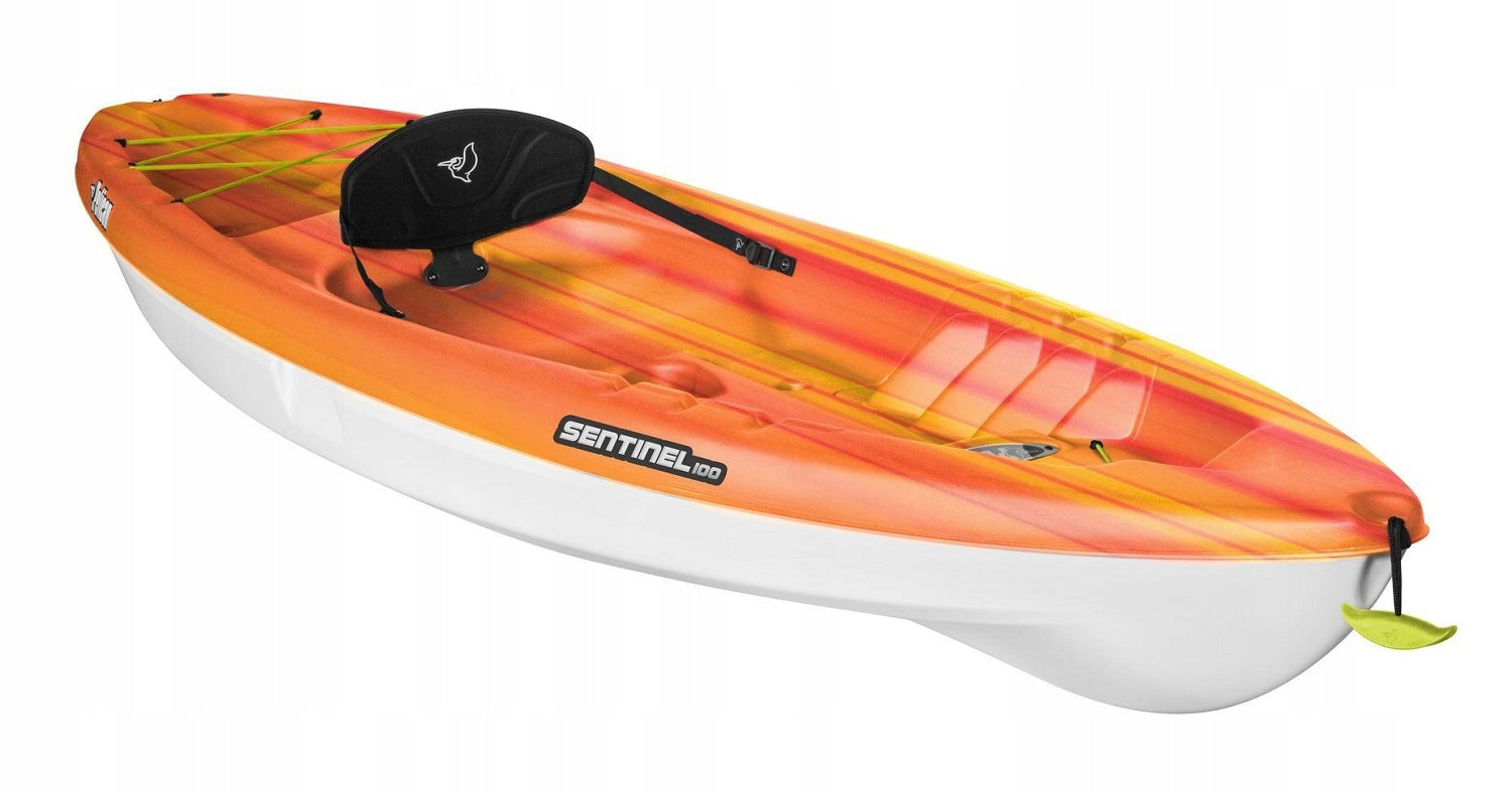 LIGHT STABLE SINGLE KAYAK SIT ON TOP SENTINEL 100 PELICAN