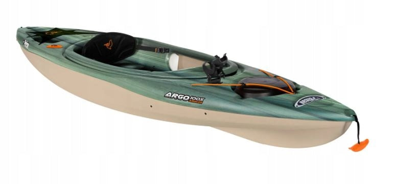 LIGHT TOURIST KAYAK ARGO 100 FISHING PELICAN Manufacturer code PELICAN