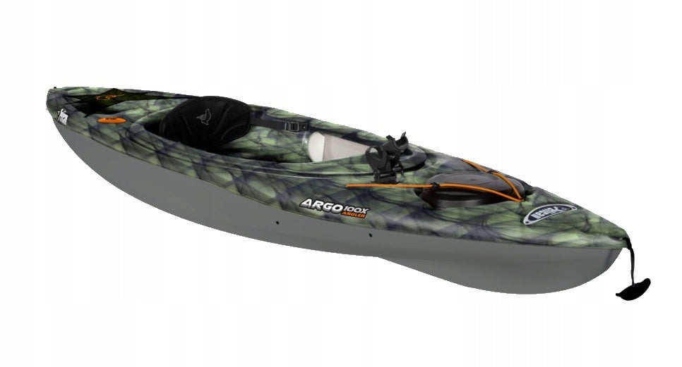 LIGHT TOURIST SINGLE KAYAK ARGO 100X FISHING ANGLER PELICAN Brand Pelican