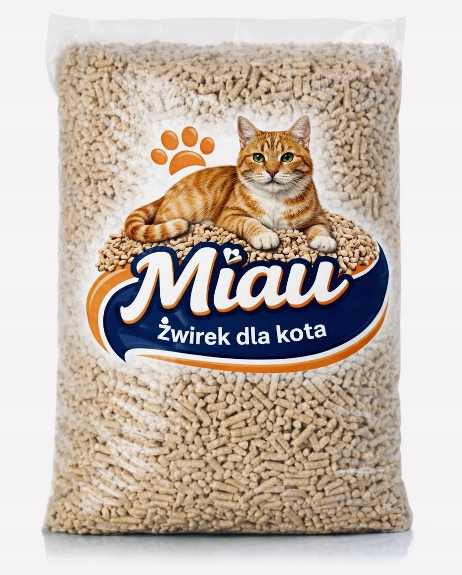 LIGHT Wooden pellet 30l 15KG FOR CAT RABBIT HAMSTER RODENT