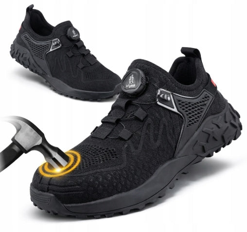 LIGHTWEIGHT OHS WORK SHOES WITH SHEET LIFT COMFORTABLE BOA 41 closure