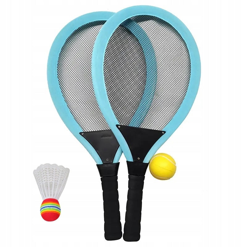 LIGHTWEIGHT RACKETS BADMINTON PADDLES SHUTTLECOCK BADMINTON BALL 44CM Brand no brand